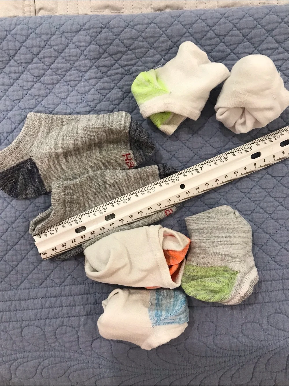 Girls Socks - SET OF 16 PAIR-Anklet/Crew and Low cut style